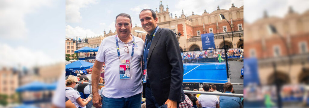 El escenario del debut polideportivo del pádel